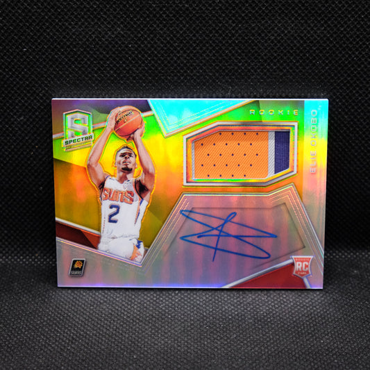 2018-19 Elie Okobo Select Gold Prizm Spectra Rookie Patch Auto /10