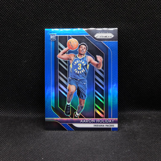 2018-19 Aaron Holiday Prizm #114 Blue Prizm Rookie Card /199