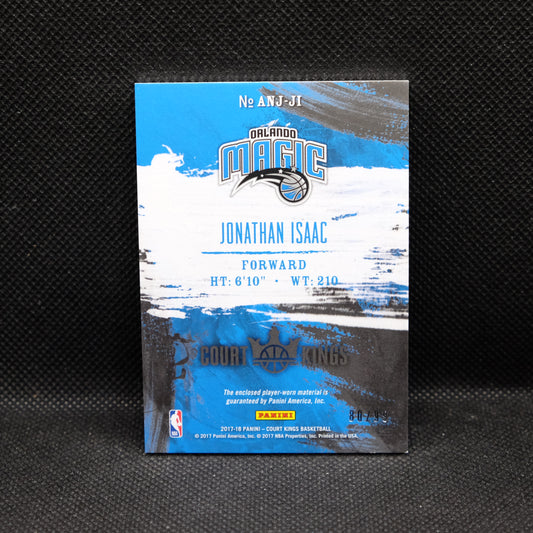 2017-18 Jonathan Isaac Court Kings ANJ-JI Art Nouveau Rookie Patch /99