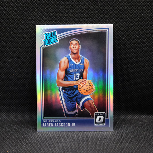 2018-19 Jaren Jackson Jr. Donruss Optic Rated Rookie Silver Prizm RC