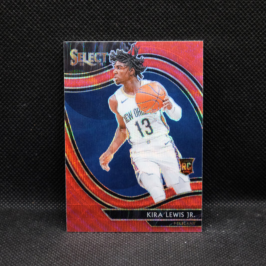 2020-21 Kira Lewis Jr. #288 Courtisde Red Wave Prizm Rookie Card
