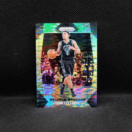 2017-18 Malcolm Prizm #185 Green Pulsar Prizm 1/25
