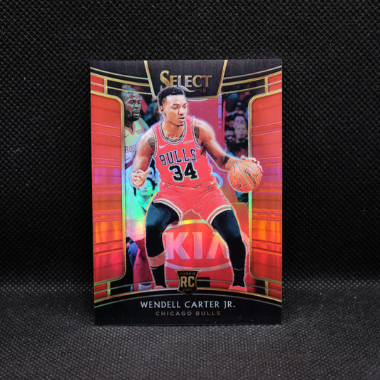 2018-19 Wendell Carter Jr. Select #65 Red Prizm Rookie /199