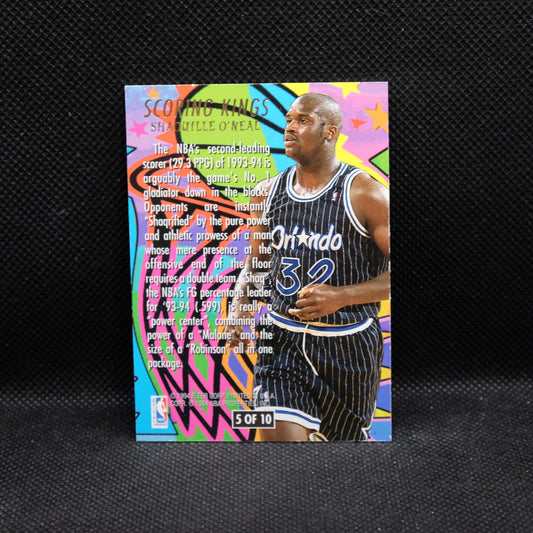 1994 Shaquille O'Neal Fleer Scoring Kings #5