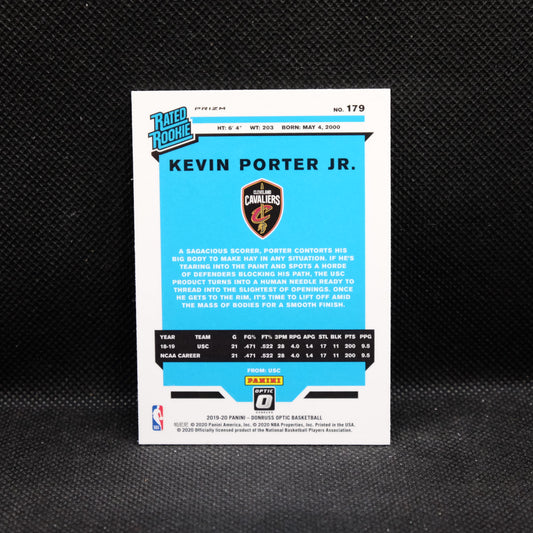 2019-20 Donruss Optic Kevin Porter Jr. Rated Rookie Silver Holo Prizm