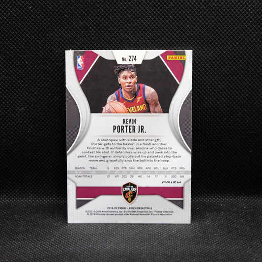 2019-20 Prizm Kevin Porter Jr. #274 Red White Blue Prizm Rookie Card