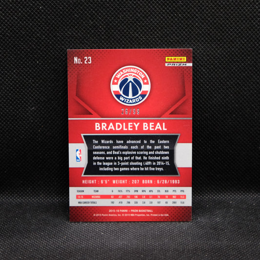 2015-16 Prizm Bradley Beal #23 Purple Prizm /99