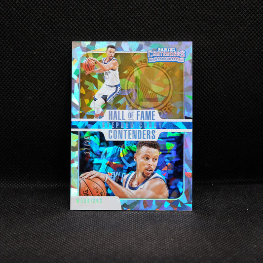 2018-19 Stephen Curry Contenders #13 Hall of Fame Contenders Cracked Ice /25