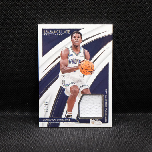 2023-24 Immaculate Anthony Edwards SWA-AED /99