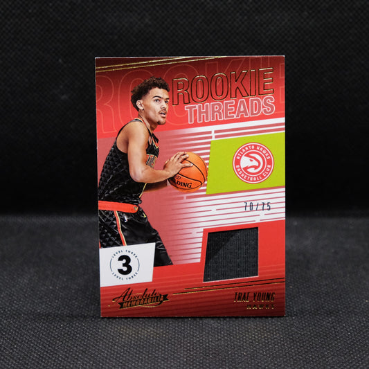 2018-19 Trae Young Absolute Rookie Threads Level 3 /75