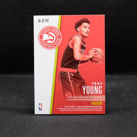 2018-19 Trae Young Absolute Rookie Threads Level 3 /75