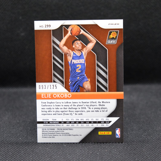2018-19 Elie Okobo Prizm #299 Red Fast Break Prizm Rookie Card /125