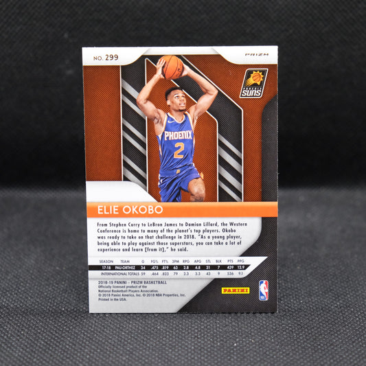 2018-19 Elie Okobo Prizm #299 Silver Prizm Rookie Card