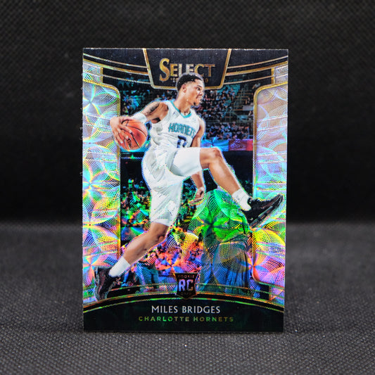 2018-19 Miles Bridges Select #17 Scope Prizm Rookie Card