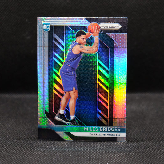 2018-19 Miles Bridges Prizm #278 Hyper Prizm Rookie Card