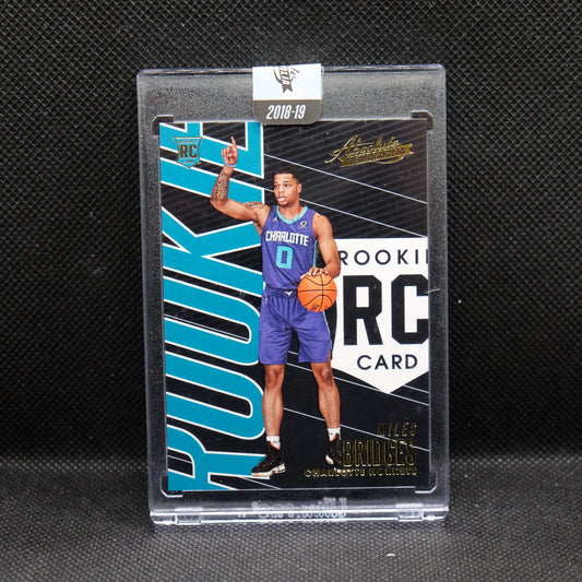 2018-19 Miles Bridges Absolute #67 Encased Rookie Card