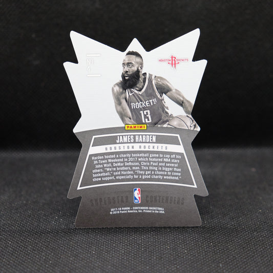2017-18 James Harden Contenders Superstar Die Cut