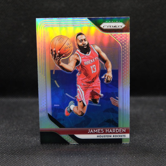 2018-19 James Harden Prizm #34 Silver Prizm