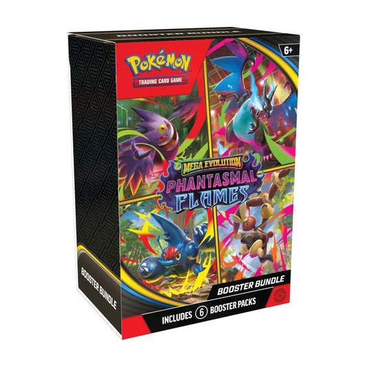 Pokemon TCG Mega Evolutions 2 Phantasmal Flames Booster Bundle