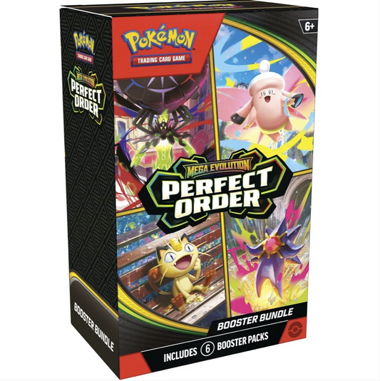 Pokemon TCG: Mega Evolution Perfect Order Booster Bundle