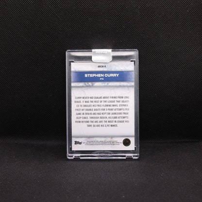 2024 Topps Three Stephen Curry Architects 1/5 #ARCH-4 Warriors