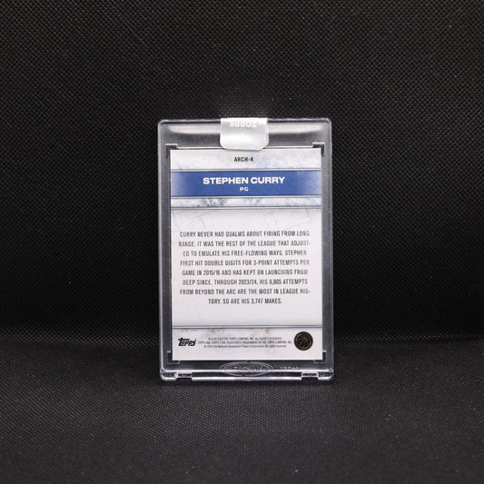 2024 Topps Three Stephen Curry Architects 1/5 #ARCH-4 Warriors