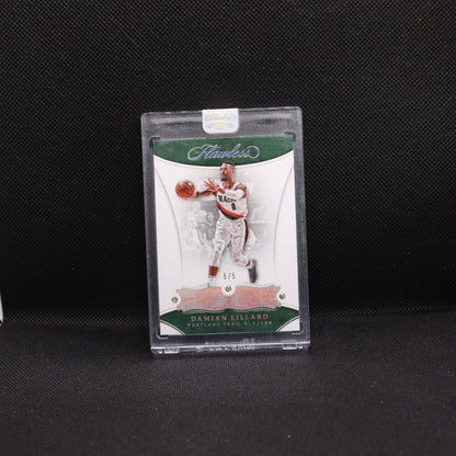 2017-18 Damian Lillard Flawless Diamond 5/5 #41