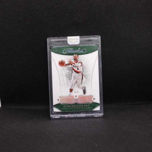 2017-18 Damian Lillard Flawless Diamond 5/5 #41