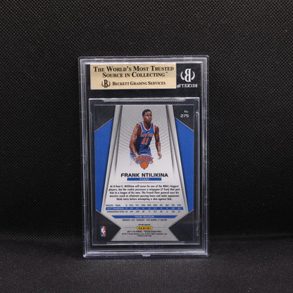 2017-18 Frank Ntilikina Prizm #275 Red White Blue Prizm Rookie BGS 9.5