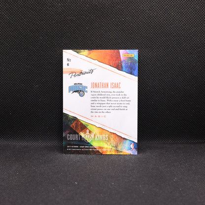 2017-18 Jonathan Isaac Court Kings #6 Portraits Blue /25 Rookie Card
