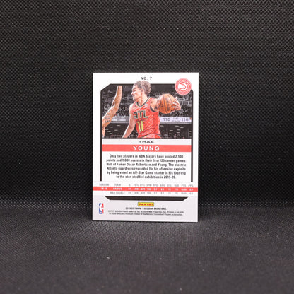 2019-20 Trae Young Obsidian #7 Purple /75
