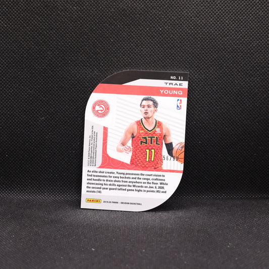 2019-20 Trae Young Obsidian #11 Atomic /99
