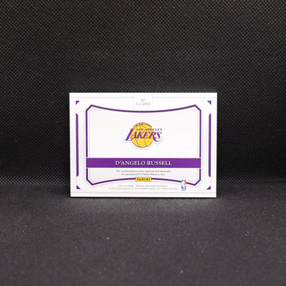 2015-16 D'Angelo Russell National Treasures Colossal Jersey RPA /49