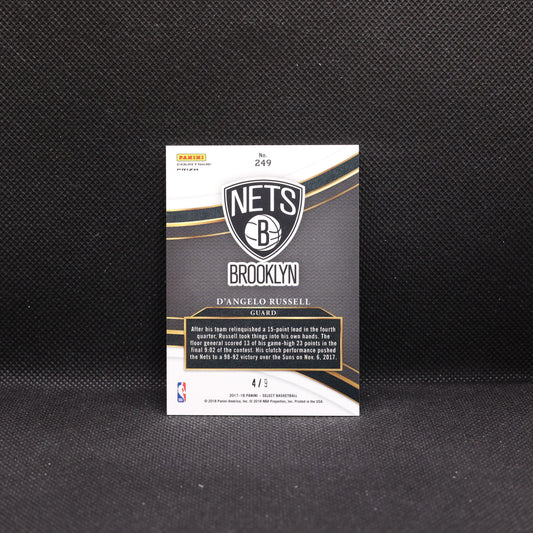 2015-16 D'Angelo Russell Select #249 Orange Pulsar Prizm /9