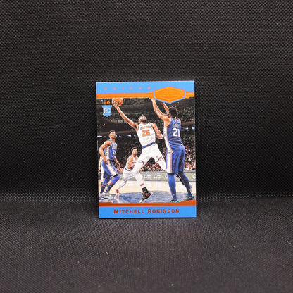 2018-19 Mitchell Robinson Chronicles #382 Plates & Patches Orange /49 RC