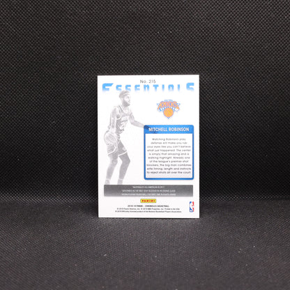 2018-19 Mitchell Robinson Chronicles Essentials Blue /99 Rookie Card