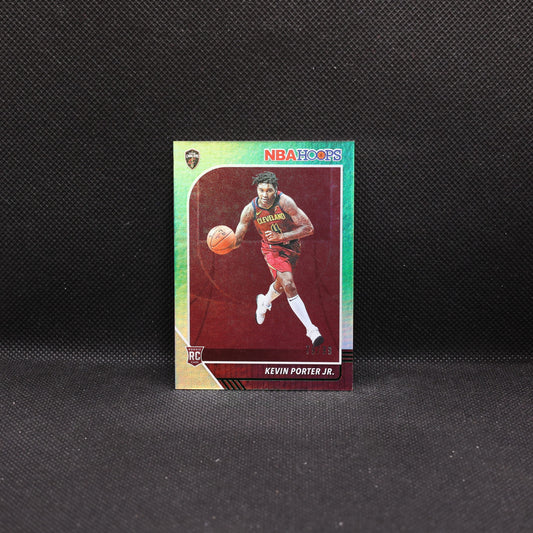 2019-20 Kevin Porter Jr. Mosaic NBA Hoops #225 Green Rookie Card /99