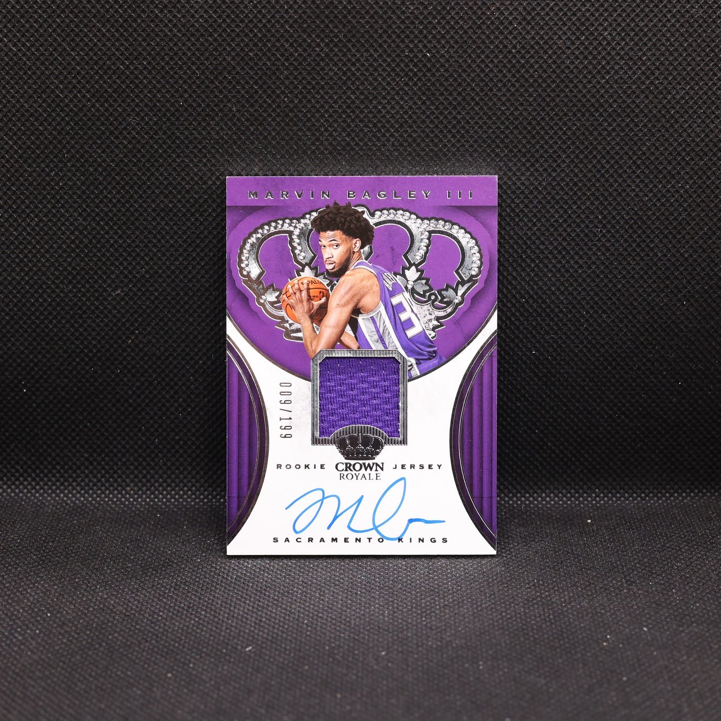 2018-19 Marvin Bagley III Court Kings Rookie Jersey Autograph /199