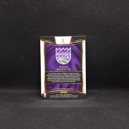 2018-19 Marvin Bagley III Select #15 Silver Prizm Rookie Card