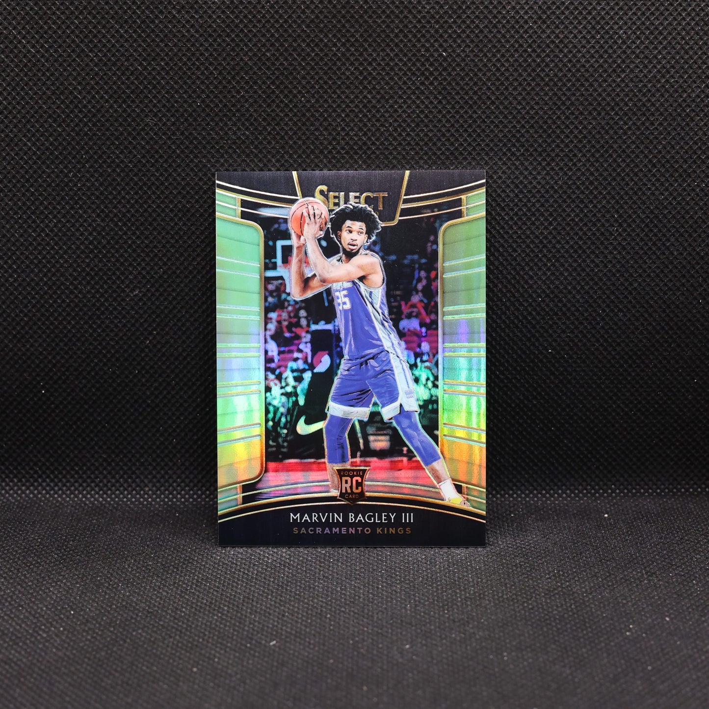 2018-19 Marvin Bagley III Select #15 LIme Green Prizm /75 Rookie Card