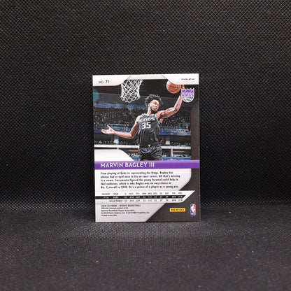 2018-19 Marvin Bagley III Mosaic #71 Silver Mosaic Prizm Rookie Card