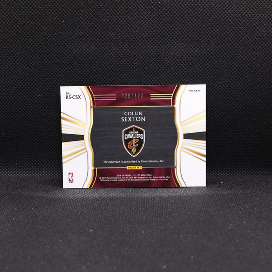 2018-19 Collin Sexton Select Rookie Signatures Silver Prizm /199