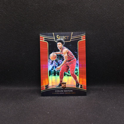 2018-19 Collin Sexton Select #75 Red Prizm Rookie Card /199