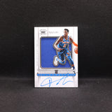 2017-18 Frank Ntilikina Crown Royale Silhouettes Rookie Patch Auto /199