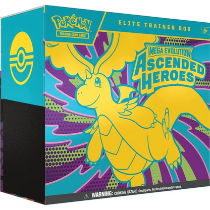 Pokemon TCG: Mega Evolution Ascended Heroes Elite Trainer Box ETB