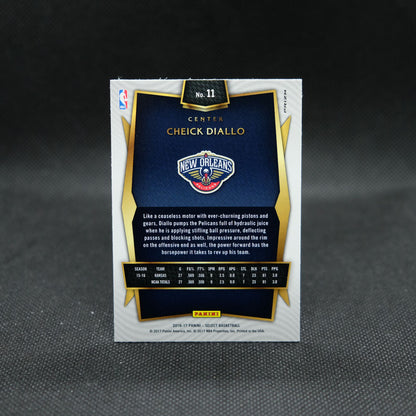 2016-17 Cheick Diallo Select #11 Silver Prizm Rookie Card