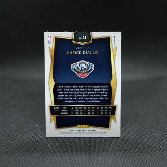 2016-17 Cheick Diallo Select #11 Silver Prizm Rookie Card