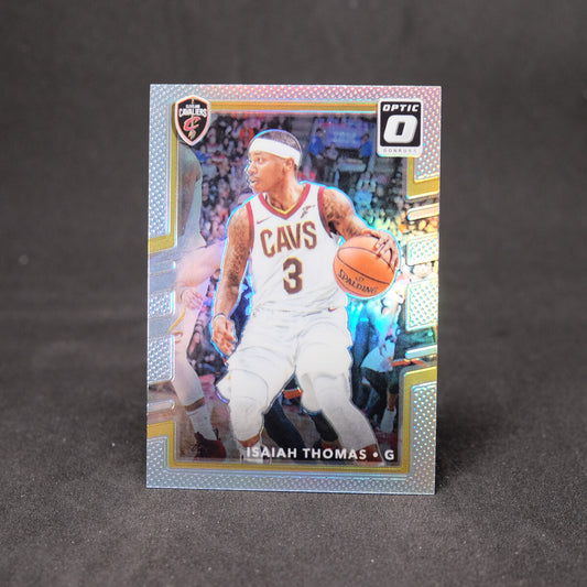 2017-18 Panini Donruss Optic Holo Silver Prizm Isaiah Thomas