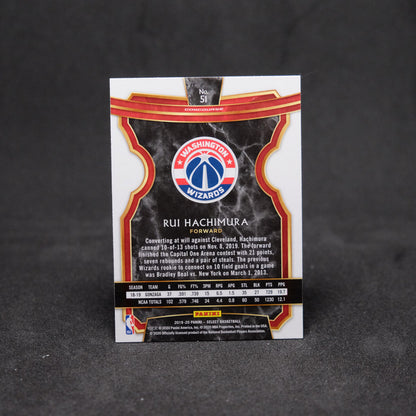 2019-20 Rui Hachimura Select Concourse #51 Rookie Card