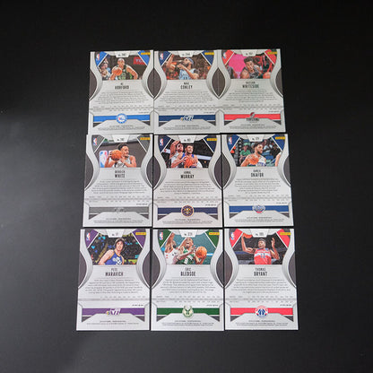 2019-20 Prizm Red White Blue Prizm Card Lot #2 - 9 Cards